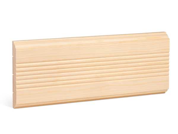 Bekleidungsleiste Kiefer 19 x 115 mm - Profilierte Wandleiste
