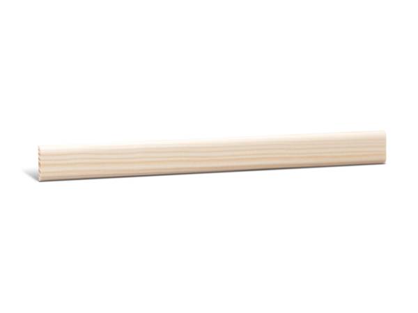 Tapetenleiste Kiefer 4 x 18 x 900 mm - Massive Holzleiste roh