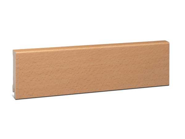 Modern - Buche gedämpft, natur lackiert (16x80mm)