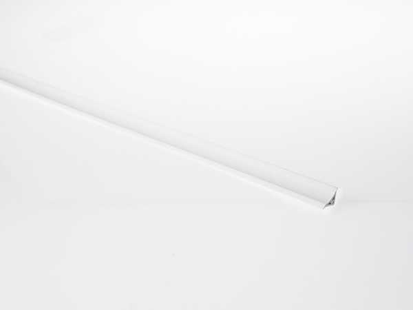Primo PVC Abschlussleiste weiß 14x14mm | Küchenleiste inkl. Montageclips
