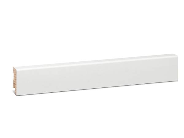Badezimmer Sockelleisten - Massive Fichte RAL9016 (16x40mm)