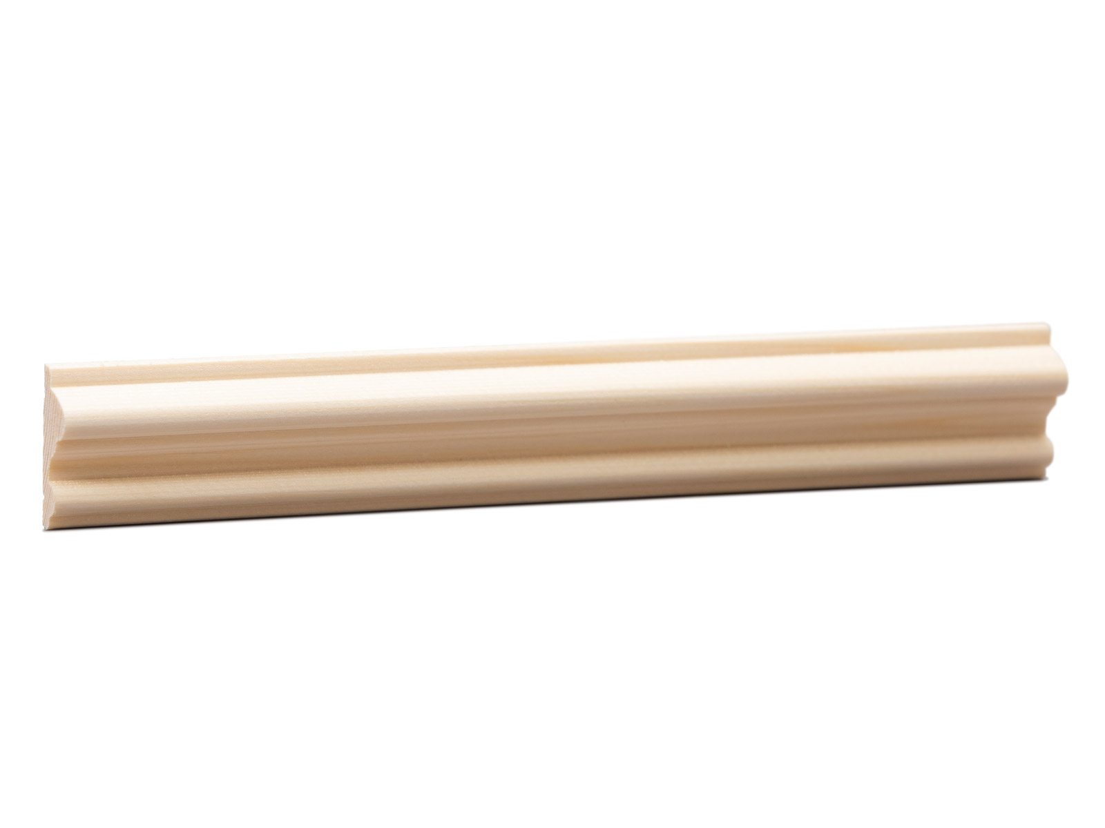 Holz Zierleiste Profilleiste aus Kiefernholz roh 11 x 30 mm